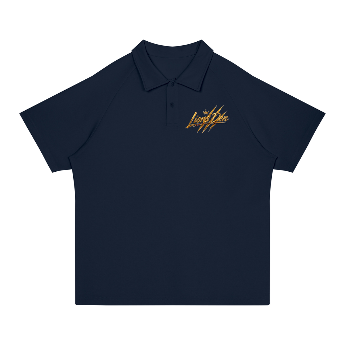 Lions Den Script Claw Classic Polo