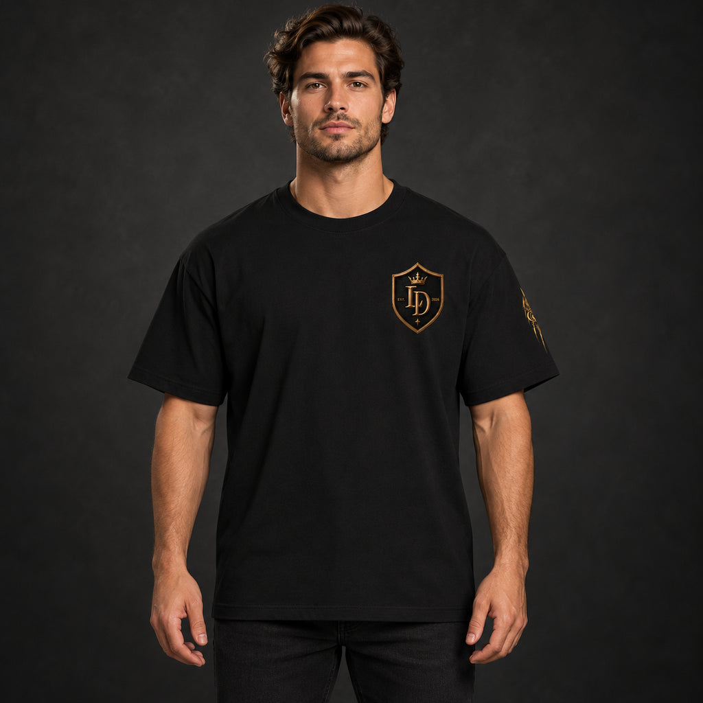 Royal Shield Rose Essential Cotton Tee