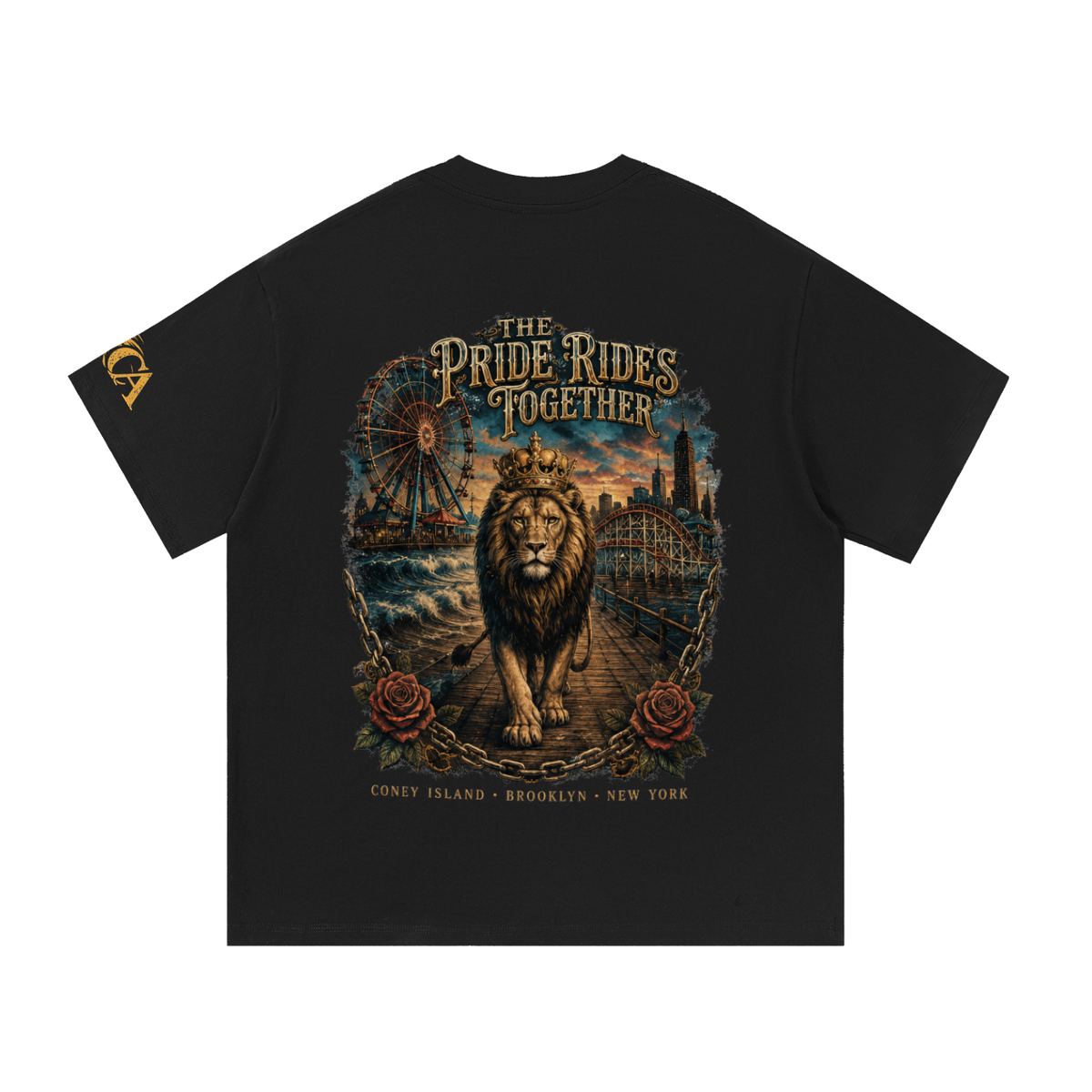 Built for the Pride Crest Essential Cotton Tee